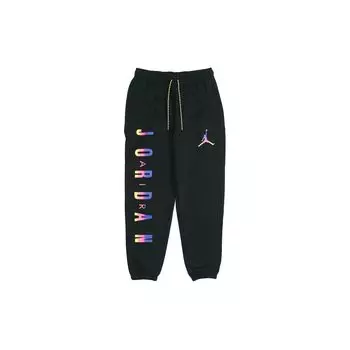 Флисовые джоггеры Jordan Sport DNA с ярким логотипом, черные мужские брюки CU9147-010 M