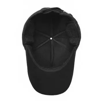 Флисовые и более толстые кепки для пожилых людей с защитой ушей, теплые и морозостойкие бейсболки, мужские шапки, кепки для людей среднего и пожилого возраста Adjustable серый