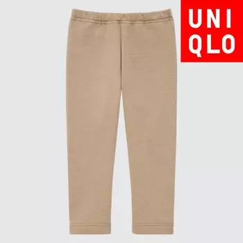 Флисовые леггинсы UNIQLO JAPAN длина 10 4 09 BLACK/80