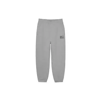 Флисовые спортивные штаны Nike x Stussy (Азия) серый (ВС23) Уличная одежда унисекс DO9341-063 XL