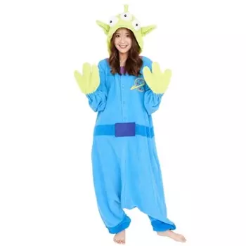 Флисовый флис Southwark Kigurumi Alien, свободный размер RBJ-051