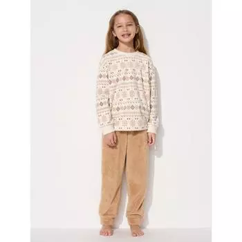 Флисовый комплект Uniqlo Japan 30 NATURAL/120