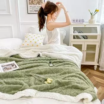 Флисовый плед-уютное легкое пушистое плед для женщин, переносные пледы для дивана, теплый подарок на день рождения, Рождество, Хэллоуин 70X100cm