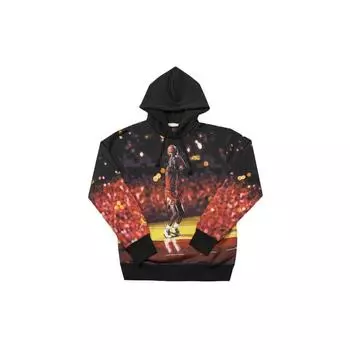 Флисовый пуловер Jordan Jumpman с капюшоном, черная мужская уличная одежда DC9610-010 M