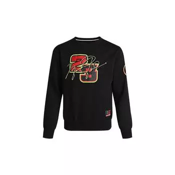 Флисовый пуловер с принтом Jordan Basketball, мужские топы, черный DD3877-010 S