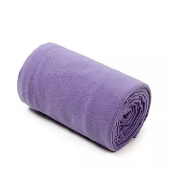 Флисовый спальный мешок для улицы, спальный мешок для взрослых One Size фиолетовый