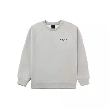 Флисовый свитер с логотипом серии Li Ning Wade, унисекс, цвет серый-меланжевый AWDR797-3 XXL