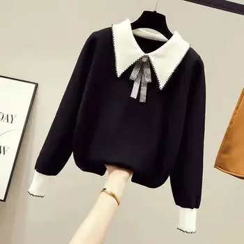 Флисовый свитер, женский осенне-зимний утолщенный теплый эластичный вязаный свитер, однотонный тонкий удобный топ S белый