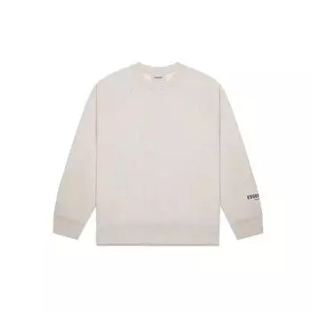 Флисовый свитшот с круглым вырезом Fear of God Essentials FW20 Топы унисекс Светло-коричневый FOG-FW20-311 XL