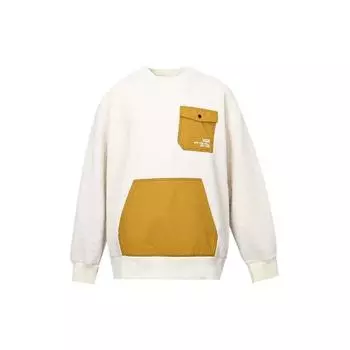 Флисовый свитшот Vans Sherpa с цветными блоками и круглым вырезом, мужские топы Off-White VN0A5H7M3KS M