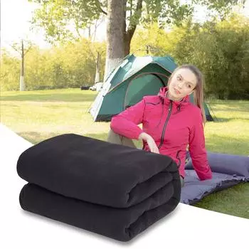 Флисовый вкладыш для спального мешка с застежкой-молнией, регулируемый вкладыш для спального мешка для кемпинга, спортивные аксессуары для кемпинга