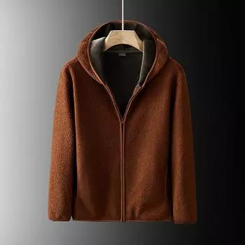 Флисовый женский теплый зимний плюс флисовый кардиган с подкладкой, флисовая куртка для женщин M