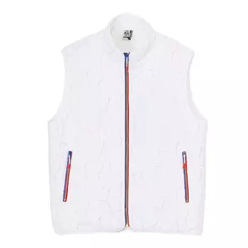 Флисовый жилет Booby Stitch Fleece Vest White x Rainbow 2XL [Chums] Мужской