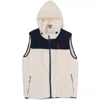 Флисовый жилет Elmo Fleece Vest XL [Chums] мужской цвет слоновая кость/темно-синий