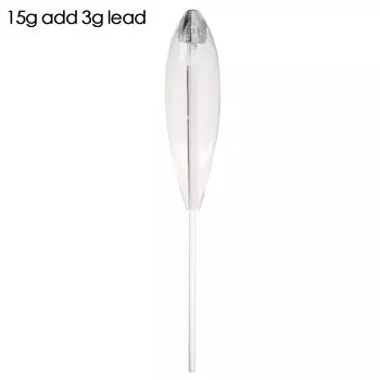 Floating Fly Fishing Shot Assistant Sinker Artificial Flies Hot Long Cast Assistor fly fishing 2pcs-15g add 3g lead