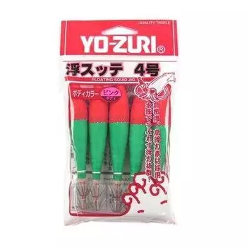 Floating sutte can TY2 cloth wrap 5 pieces Pink body x red x green YO-ZURI Sutte 4.0 P6