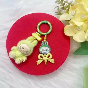 Флокирование Мини Винил Милые Гранулы Подвеска Брелок Сумка Подвеска Kawaii Мобильный Телефон Цепь Подвесные Украшения Подарки фиолетовый