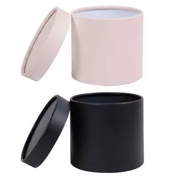 Коробка для цветочной композиции Пустая бумажная картонная коробка Коробка для букета на выпускной Предложение невесты День рождения Цветочный магазин Товары чёрный