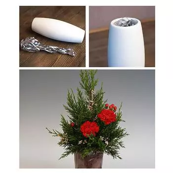 Инструмент для фиксации цветочной композиции, птичье гнездо, цветок, ветка, фиксатор, сетка, разделитель 3 meters серебряный