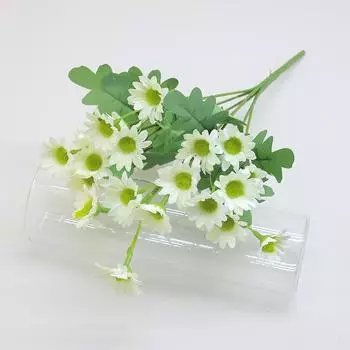 Flower Artificial Daisy Bundle Wedding Celebrations Photography Home Styling White