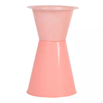 Flower Bucket Can Vase Detachable Base Supplies Decorative Pastoral Floral Arrangement for Desktop S