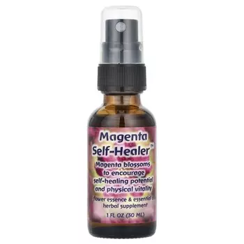 Flower Essence Services, Magenta Selfhealer™, цветочные эссенции и эфирные масла, 1 жидкая унция (30 мл)