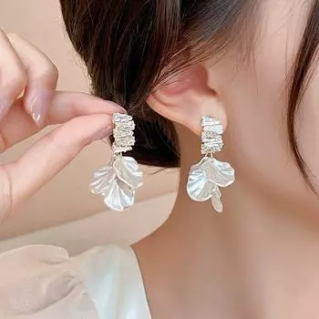 Flower Female Best Selling Special-Interest Design Fancy Shell Tassel shell flower