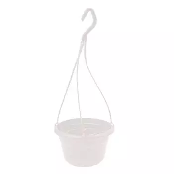 Flower Hanger Plant Pot Holder Hanging Basket Hook Garden Planter Hooks Red 43cm