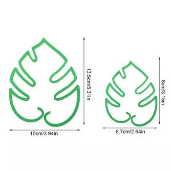 Flower Leaf Retaining Clip Turtle Shell Bamboo Clamp Reusable Plastic Plant Stem Support Holder Plant Retaining Support зелёный