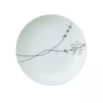 Flower line 22cm platter AM-FLLUK70