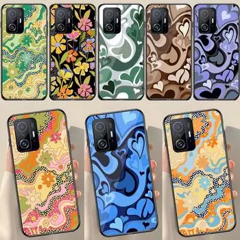 Flower Power Deformed love For POCO X5 X3 F5 Pro X4 F4 GT M5s C40 F3 Case For Xiaomi 13 Lite 12 11T 12T Pro 12X Cover POCO X3 Pro