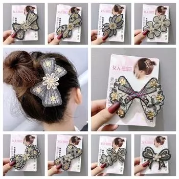 Flower Seamless Magic Paste Butterfly Bangs Paste Cute Children F