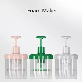 Flower Shape Face Cleanser Manual Foam Cup Cleaner Tool Foam Maker Bathing белый