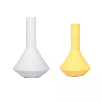 Flower Vase Brushed Ase Decoration Flowerpot Minimalist Morandi Ceramic Vase for Indoor Wedding Fireplace Living Room Desk жёлтый
