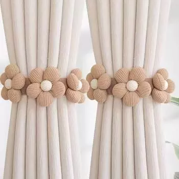 Подхват для штор в форме цветов