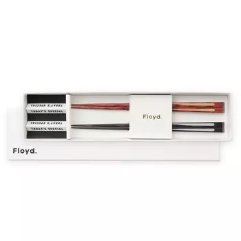 Floyd Chopsticks Chopstick Rest Set Gift Pair Couple Chopsticks Table Setting 2 Set TODAYS SPECIAL Made in Japan Wedding Gift & FL02-01832 коричневый