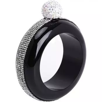 Фляга-браслет Креативная фляга из нержавеющей стали и фляга-фляга One Size серебряный