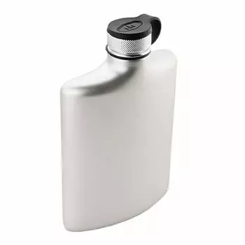 Фляга GSI Hip Flask Glacier из нержавеющей стали 236 мл 11871995000008 10314,5 см