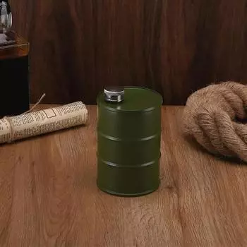 Фляги из нержавеющей стали, бочка для масла, винный горшок, цилиндр, портативное креативное ведро для бензина, походные бутылки для алкоголя