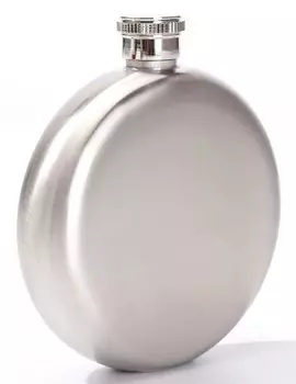 Фляжка из нержавеющей стали Audiophile Skittles, бутылка из нержавеющей стали, 5 унций, круглая, 5 унций (приблизительно. 148мл)