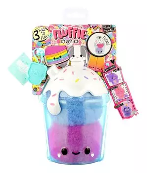 Fluffie Stuffiez Пушистые плюшевые игрушки Маленькая мягкая игрушка Боба -