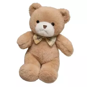 Fluffy Hug Bear Plush Toys PP Cotton Animal Bear Doll Pillow Birthday Parties коричневый