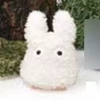 Fluffy little Totoro S stuffed toy
