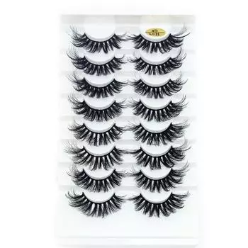 Fluffy Long Natural Multilayered Effect Eye Lash Extension False Eyelashes 4D Mink 25MM Lashes 4DL031