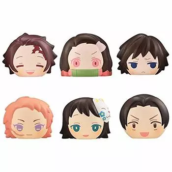 Fluffy Squeeze Bread Demon Kimetsu no Yaiba 4 75mm PVC Painted Complete Figure Slayer Vol. (BOX) Approx.