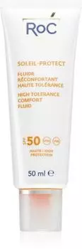 fluide solaire visage SPF 50 TU прозрачный