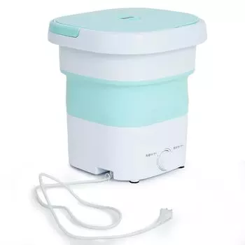 FlukeForest складная стиральная машина Прачечная Портативная складная стиральная машина 100 В Мини-стиральная машина Маленькая стиральная машина для домашнего использования Angel s