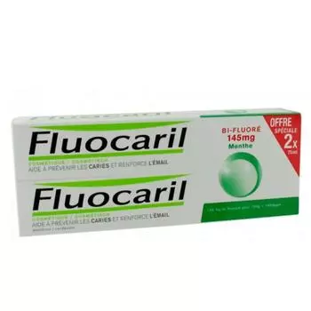 Fluocaril Bi-Fluoride Мятная паста 145 мг 2x75 мл