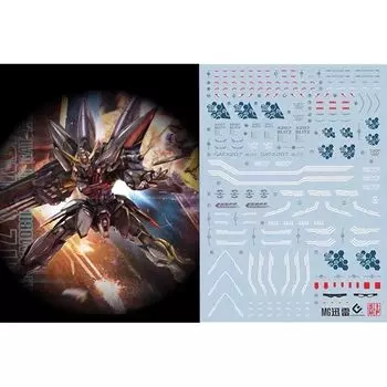 флуоресценция!! HG RG MG PG RE HiRM робот MS Наклейка для переноса воды для улучшения детализации (MG 1/100 GAT-X207 для Blitz Gundam)