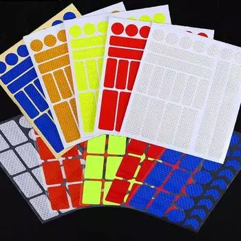 Флуоресцентная наклейка на обод колеса, светоотражающая наклейка для велосипеда, мотоцикла, велосипеда, светоотражающая пленка для ночной безопасности, наклейка, лента, аксессуар